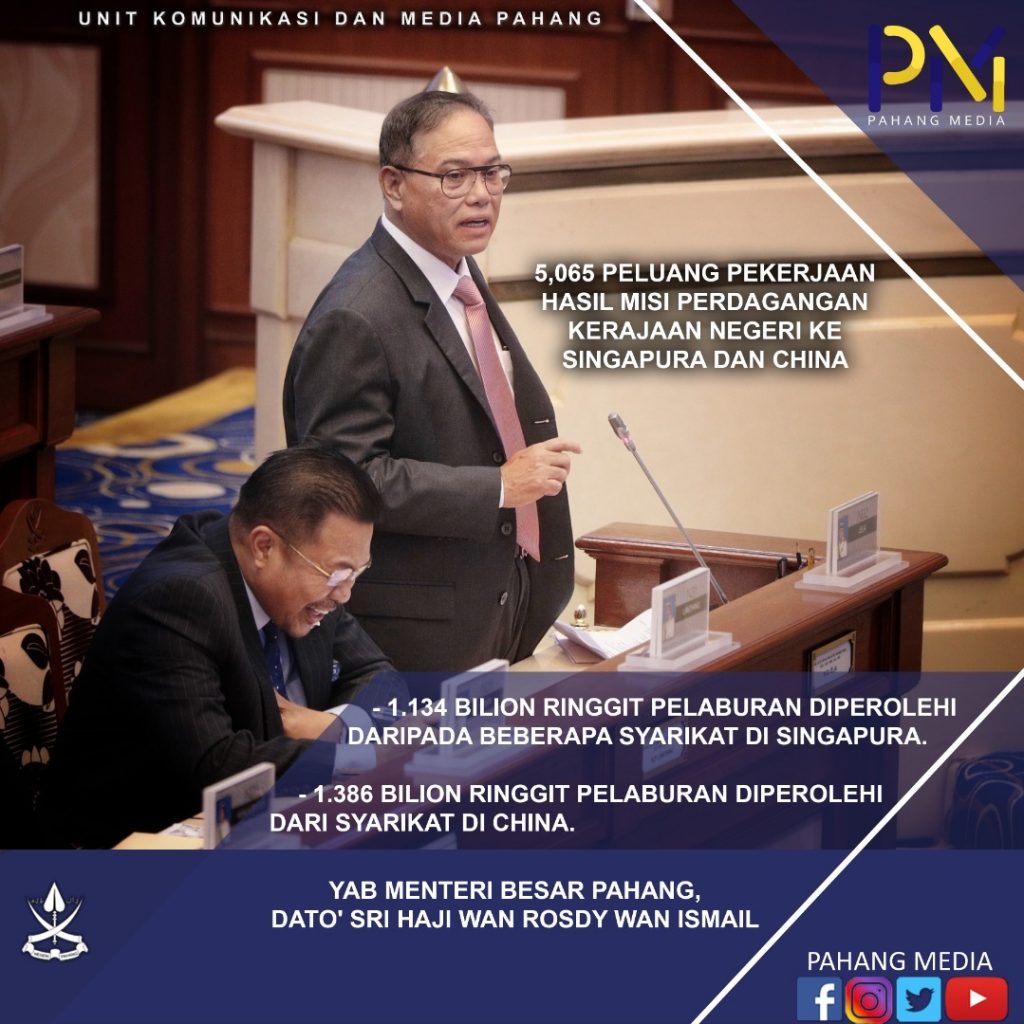 5,065 Peluang Pekerjaan Hasil Misi Perdagangan Singapura, China