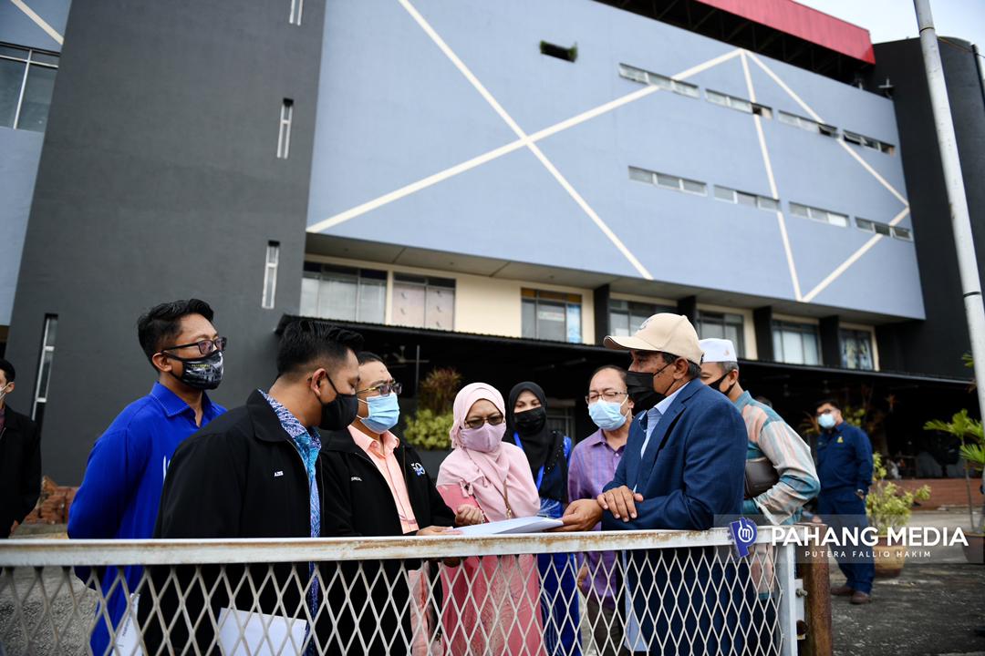 KERAJAAN NEGERI BANGUNKAN SEMULA KOMPLEKS TERUNTUM Pahang Media