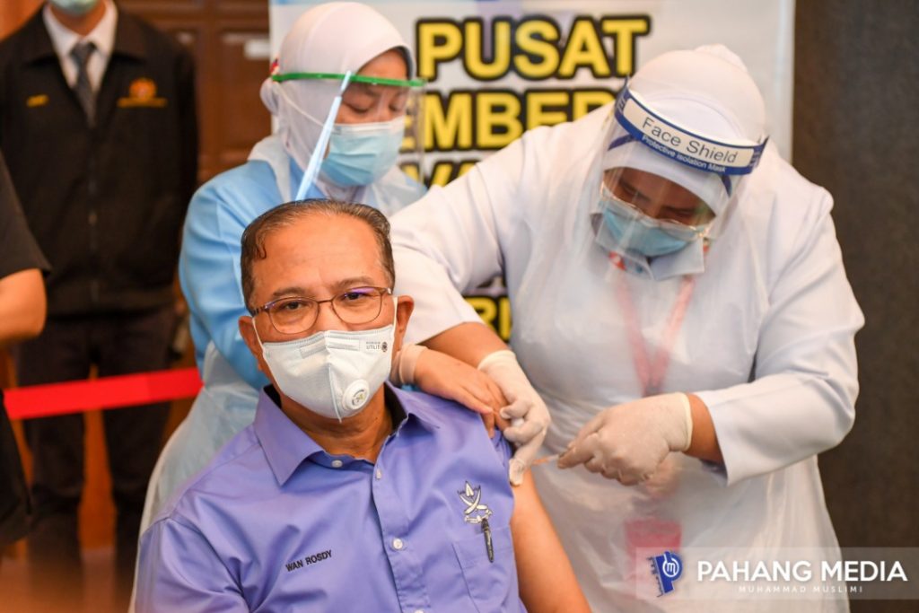 Pahang pusat vaksin How to