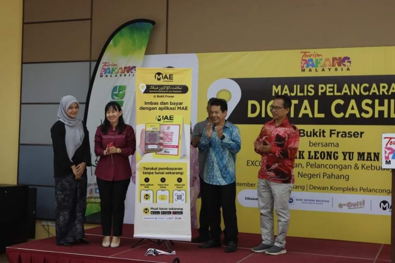 BUKIT FRASER PUSAT PERANGINAN TANAH TINGGI PERTAMA GUNA KONSEP PEMBAYARAN DIGITAL