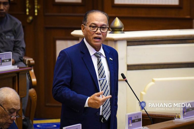 KERAJAAN PAHANG CATAT RM836.439 JUTA KUTIPAN HASIL