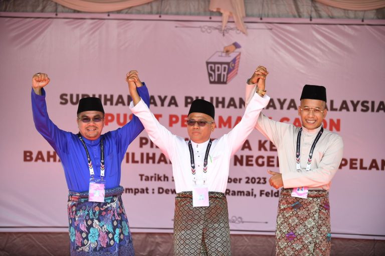 PRK PELANGAI : PERTEMBUNGAN TIGA PENJURU DI DUN PELANGAI