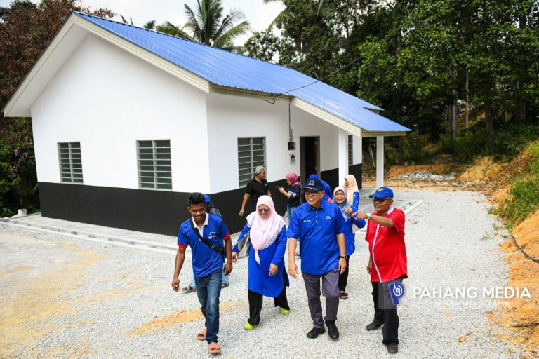 PROJEK RRP BANTU NAIKTARAF KEHIDUPAN RAKYAT – YAB MENTERI BESAR PAHANG
