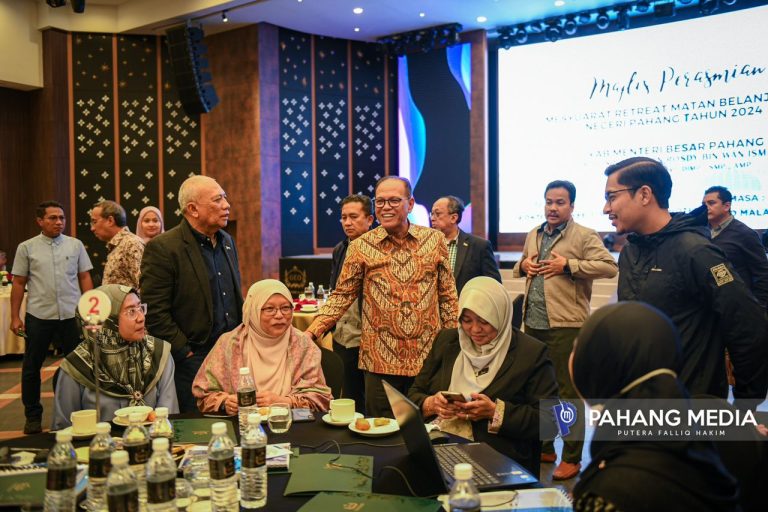 KERAJAAN PAHANG SASAR RM1.137 BILION HASIL TAHUN 2024