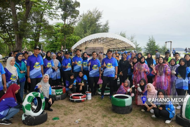 LEBIH 5,000 ANAK MUDA, BELIA SERTAI PROGRAM ANAK MUDA PAHANG SAYANG BUMI
