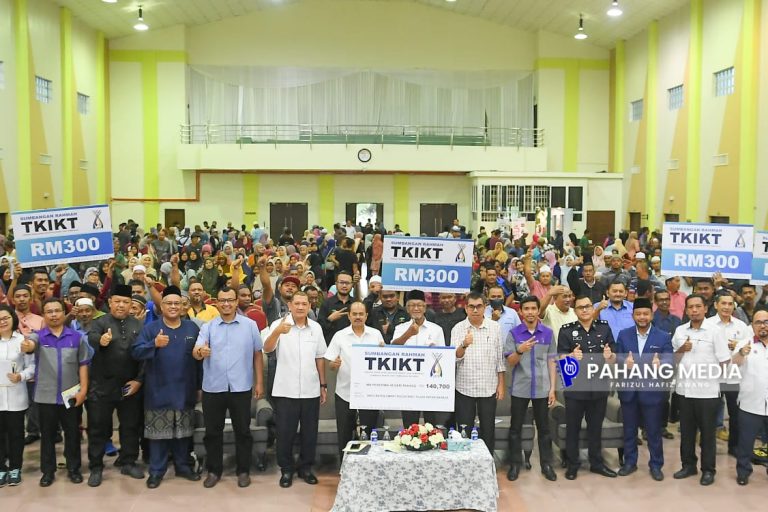 KERAJAAN PAHANG MENGALUKAN KERJASAMA DENGAN LKTN