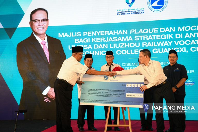 UMPSA TERIMA RM5.6 JUTA DARI LZRVTC TUBUH PUSAT REL