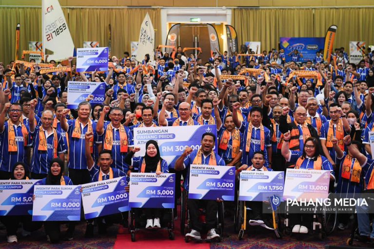 PAHANG SASAR KEDUDUKAN LIMA TERATAS PADA SUKMA 2024