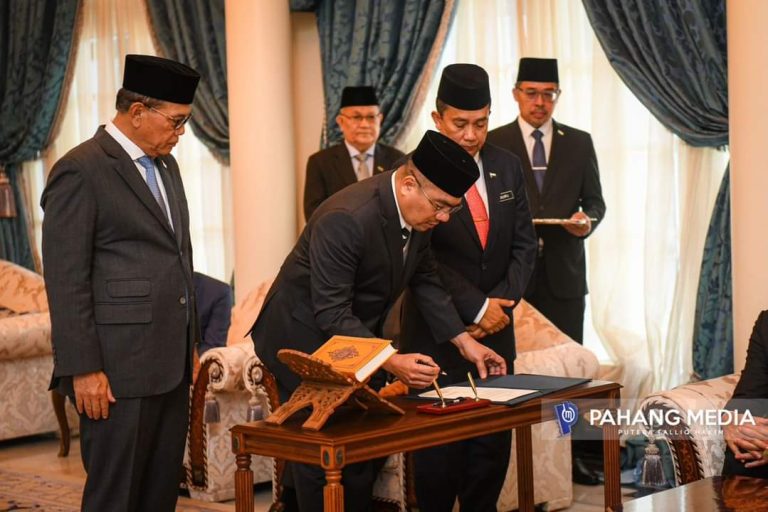 YB. DATO’ AMIZAR SEDIA GALAS AMANAH SEIRING TITAH KDYMM SULTAN PAHANG