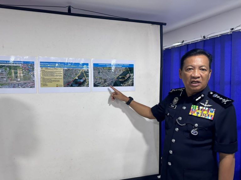 ORANG RAMAI BOLEH GUNA LALUAN ALTERNATIF KE KARNIVAL RAKYAT PAHANG