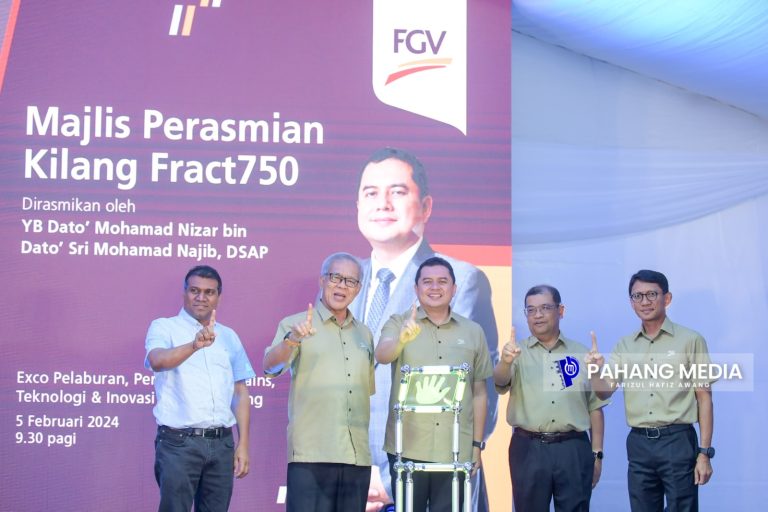 PEMBUKAAN KILANG BAHARU DAPAT TINGKAT PERTUMBUHAN EKONOMI NEGERI