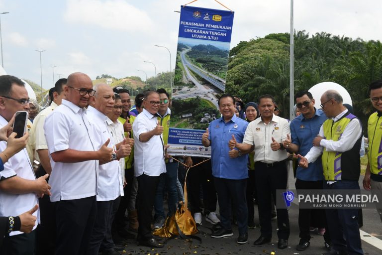 LINGKARAN TENGAH UTAMA (LTU) SEKSYEN 5A: RAUB BYPASS MULA DIBUKA TENGAH MALAM INI