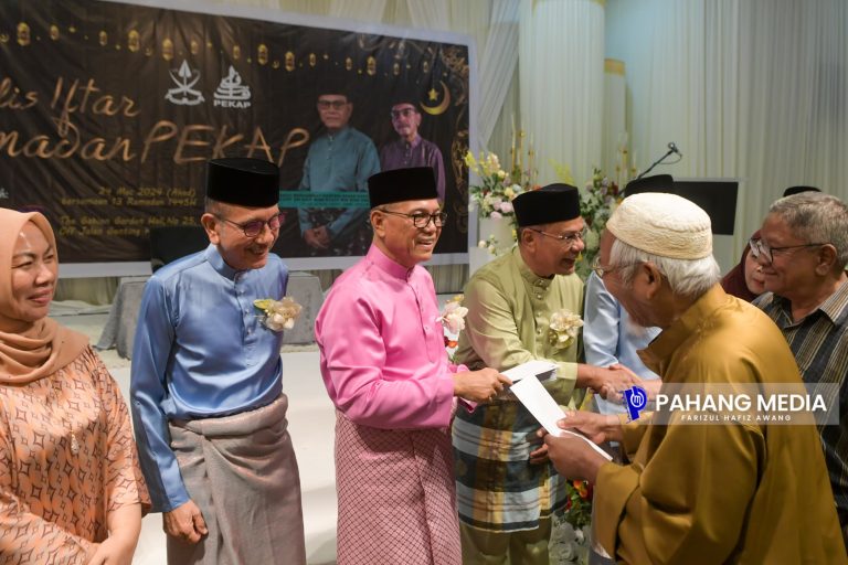 KERAJAAN NEGERI AMBIL BERAT PERANTAU PAHANG MENERUSI PEKAP