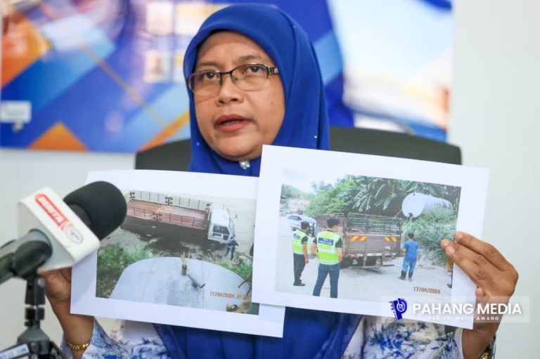 KPDN PAHANG TAHAN LELAKI CUBA SELEWENG DIESEL, SITA RM75,641