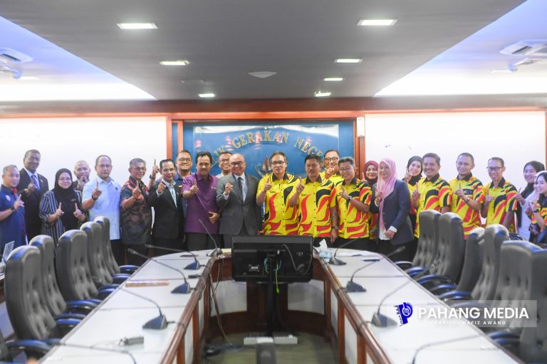 PAHANG TERIMA KUNJUNGAN HORMAT DELEGASI 3 SUKMA, PARA SUKMA XXI SARAWAK