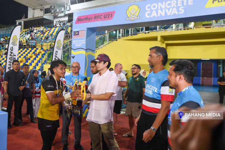 PAHANG AKAN BERI BANTUAN PASTIKAN SUKAN RAGBI TERUS BERKEMBANG