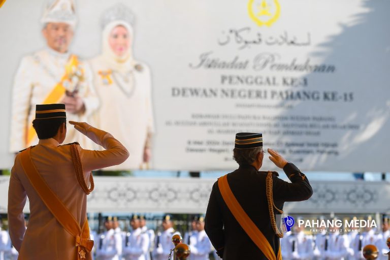 TERIMA KASIH ANAKANDA TENGKU MAHKOTA PAHANG – KDPB SULTAN PAHANG