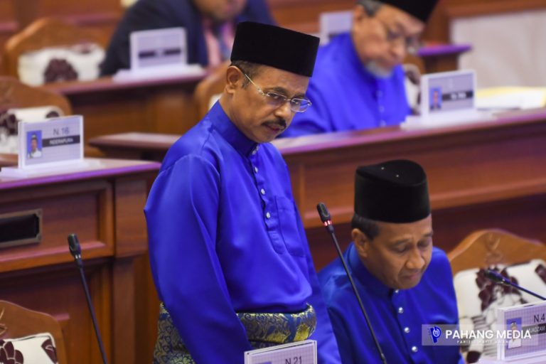 SIDANG DUN : 288 CADANGAN PROJEK BINA BARU DAN NAIK TARAF JALAN DI PAHANG
