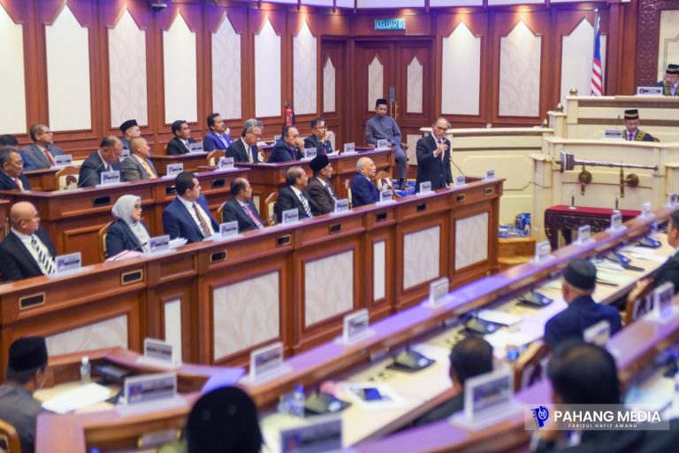 DUN PAHANG UMUM LIMA ADUN LANTIKAN