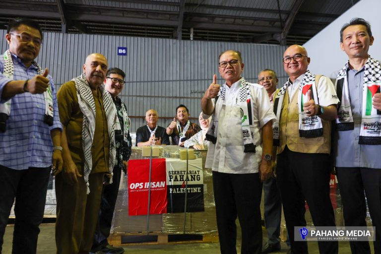 PAHANG HANTAR 30 TAN BANTUAN KEMANUSIAAN KE GAZA