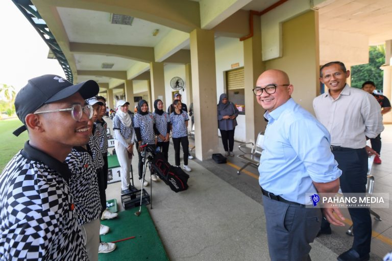 ATLET GOLF PAHANG SIAP SIAGA HADAPI TEMASYA SUKMA SARAWAK