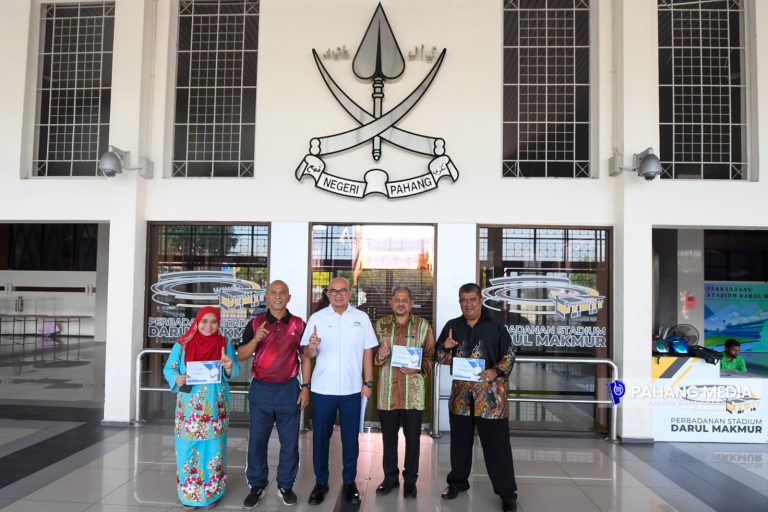 PERSATUAN DAN PERTUBUHAN TERIMA SUMBANGAN RM35,000 DARIPADA KERAJAAN NEGERI PAHANG