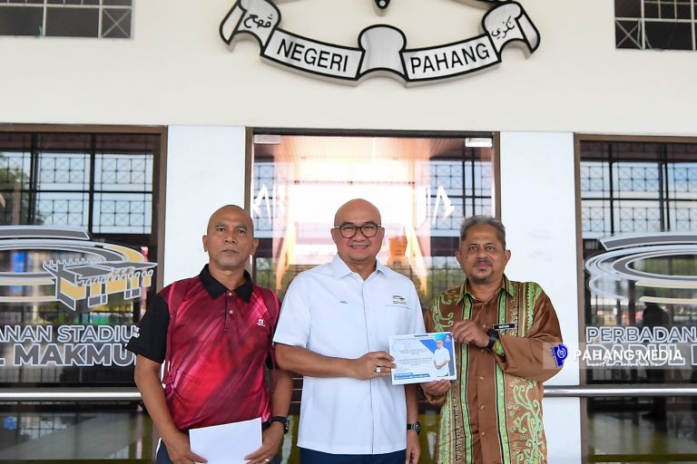 SUMBANGAN KERAJAAN NEGERI MAMPU TINGKAT MUTU SUKAN PAHANG