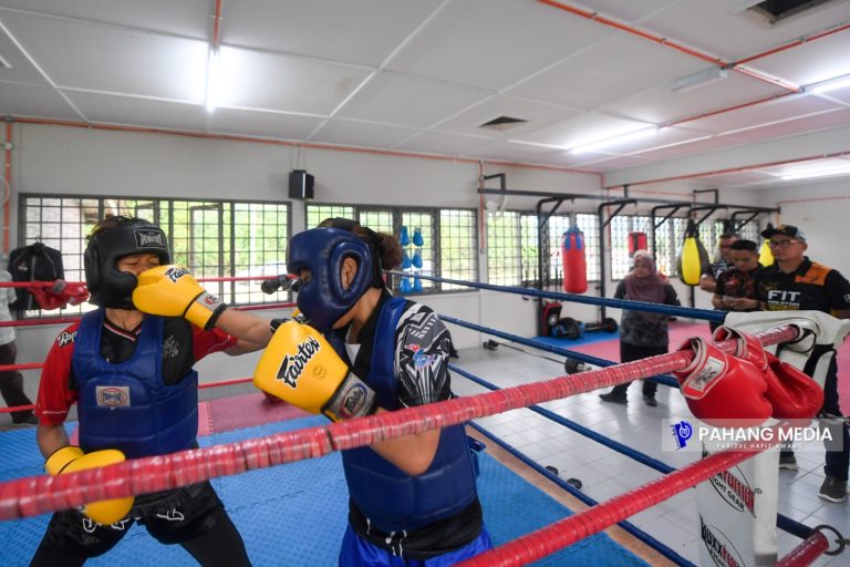 PAHANG BELANJA LEBIH RM150,000 BANGUNKAN PUSAT LATIHAN MUAY