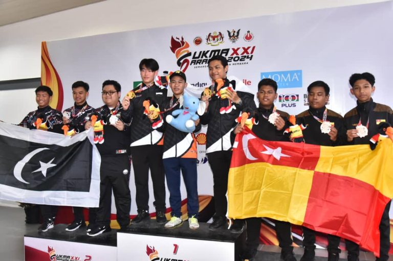 PASUKAN MENEMBAK RANGKUL DUA EMAS, DUA GANGSA UNTUK KONTINJEN PAHANG