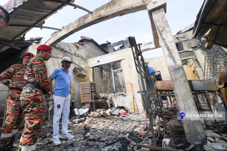 SULTAN PAHANG TITAH WUJUDKAN BALAI BOMBA DI TANJUNG LUMPUR