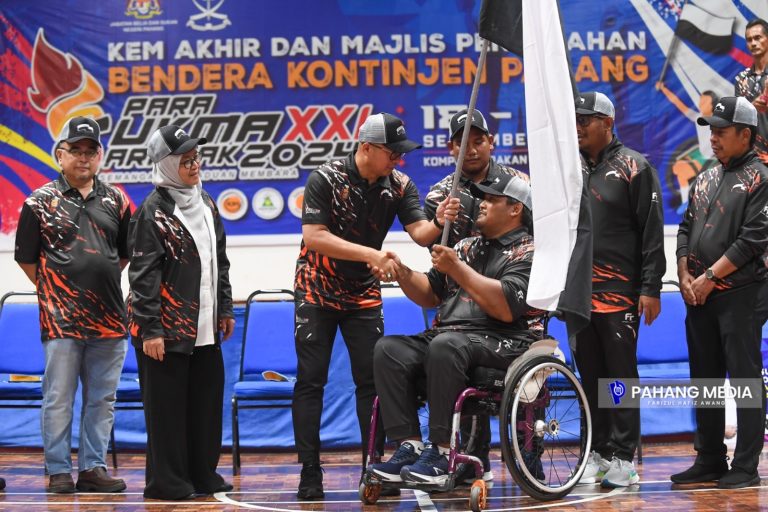 56 ATLET PAHANG SEDIA BERENTAP PADA PARA SUKMA XXI SARAWAK 2024