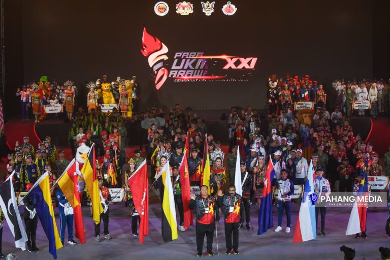 PARA SUKMA SARAWAK : UPACARA PEMBUKAAN PARA SUKMA XXI SARAWAK 2024 MERIAH