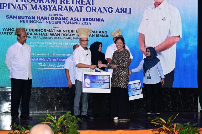 KERAJAAN PAHANG TIDAK PERNAH PINGGIR MASYARAKAT ORANG ASLI