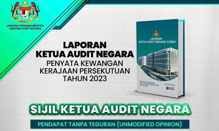 PENYATA KEWANGAN : PAHANG ANTARA LIMA NEGERI TERIMA SIJIL AUDIT NEGARA BAGI PENDAPAT TANPA TEGURAN