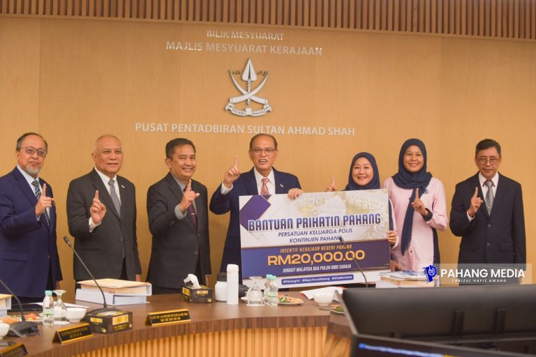 SUMBANGAN KERAJAAN NEGERI PAHANG PERKASA KEBAJIKAN PERKEP