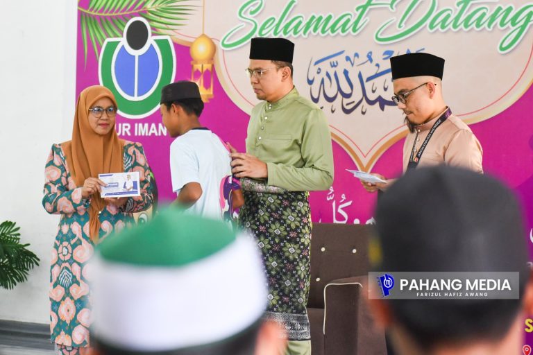 25 ANAK YATIM DARI RUMAH NUR IMAN ROMPIN TERIMA SUMBANGAN IM PAHANG 2025 KLUSTER ANAK YATIM