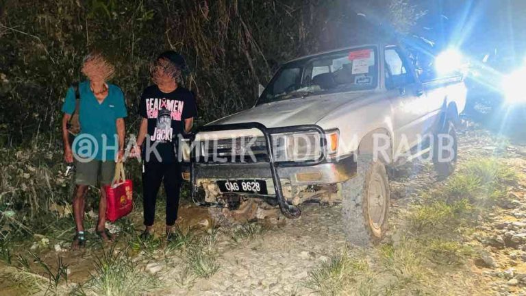 LIMA TERMASUK EMPAT WARGA ASING DITAHAN CEROBOH HUTAN SIMPAN BATU TALAM