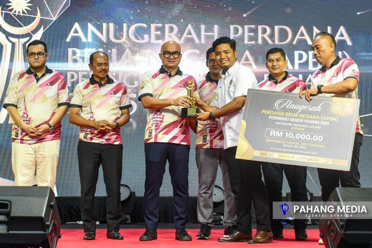 PENERIMA APBN PAHANG MAHU SUMBANG WANG KEMENANGAN DEMI PEMBANGUNAN BELIA