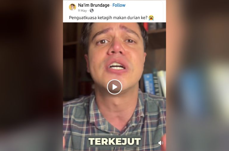 PEMILIK AKAUN NAI’IM BRUNDAGE DIBERI TEMPOH SEHINGGA 10 PAGI ESOK UNTUK TURUNKAN VIDEO, MOHON MAAF SECARA TERBUKA KEPADA KERAJAAN NEGERI PAHANG