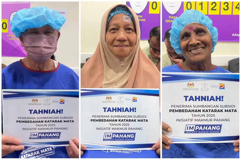 “TERIMA KASIH MENTERI BESAR ADA DATANG, TERIMA KASIH DOKTOR, SEMUA BAIK SANGAT”