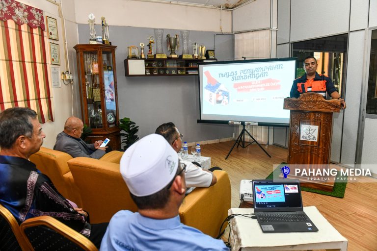 SYARIKAT VACUUMSCHMELZE (M) SDN. BHD. SUMBANG RM40,267 KEPADA 3 INSTITUSI BAWAH JKM PAHANG