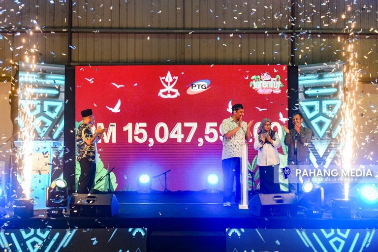 RM15.047 JUTA HASIL CUKAI TANAH BERJAYA DIKUTIP PADA HARI PERTAMA MOH KARNIVAL MAKMUR JERANTUT