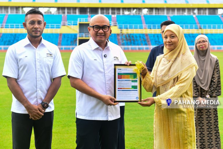 FIFA IKTIRAF PADANG RUMPUT ASLI PERTAMA DI ASIA DI STADIUM DARUL MAKMUR