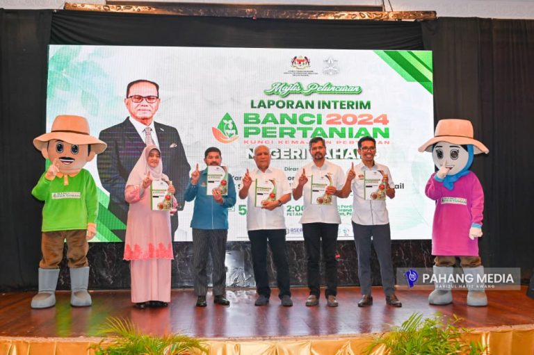 PAHANG CATAT NILAI JUALAN PERTANIAN RM25.12 BILION, KEKAL PEMAIN UTAMA PERTANIAN NEGARA