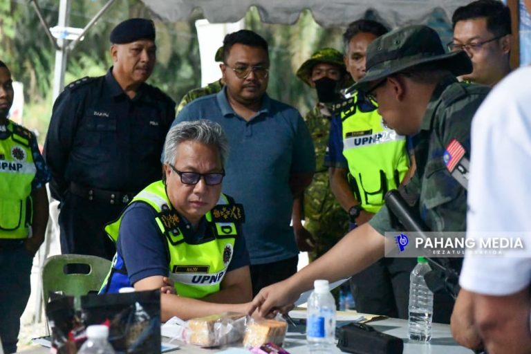 KERAJAAN PAHANG TIDAK BERKOMPROMI PENCEROBOHAN HARAM DI NEGERI INI