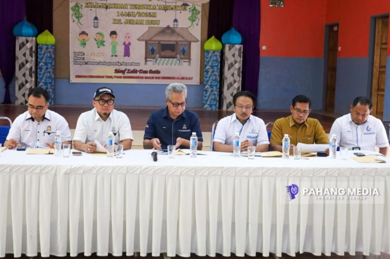 SESI TAKLIMAT PROJEK BEKALAN AIR BERSAMA PENDUDUK KAMPUNG PERKARA AMAT DINANTI RAKYAT