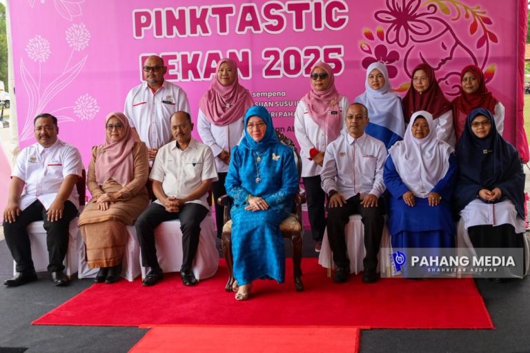 KDPB TENGKU AMPUAN PAHANG BERKENAN RASMI SAMBUTAN MINGGU PENYUSUAN SUSU IBU PERINGKAT NEGERI