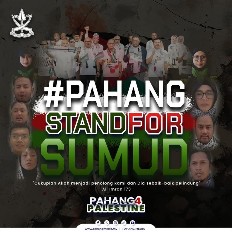 PAHANG TEGAS BERSOLIDARITI BERSAMA SUKARELAWAN GSF