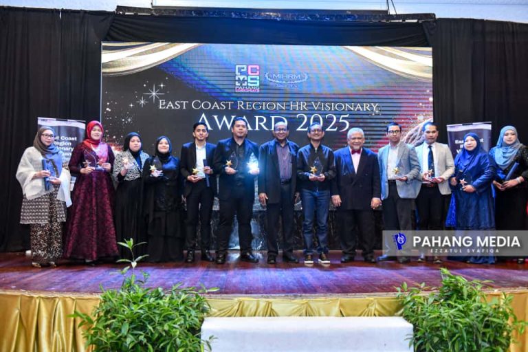EAST COAST REGION HR VISIONARY AWARD 2025 IKTIRAF PENGAMAL SUMBER MANUSIA PAHANG