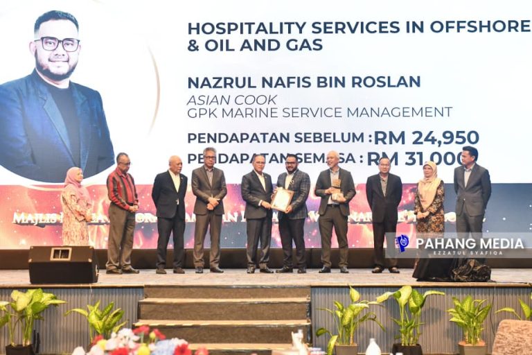 KADAR PENGANGGURAN PAHANG TURUN KEPADA 1.8 PERATUS